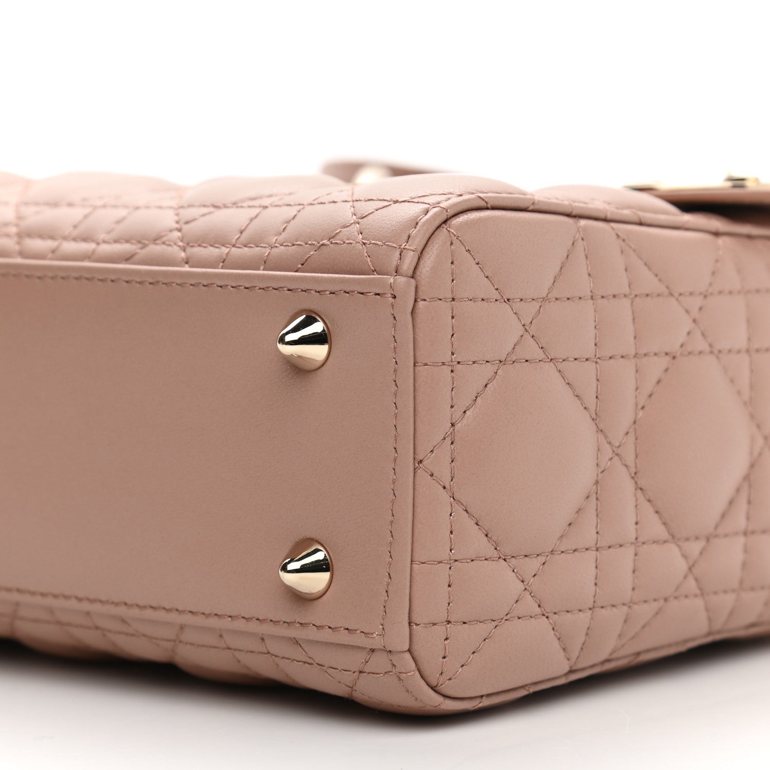 Christian Dior Lambskin Cannage Small My ABCDior Fard 10 of 11
