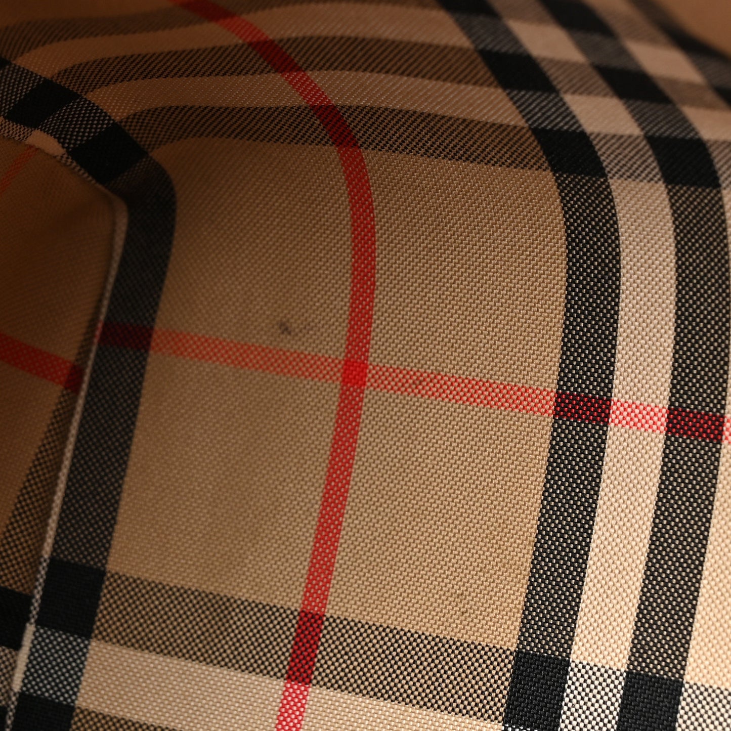 Calfskin Vintage Check Note Crossbody Bag Tan