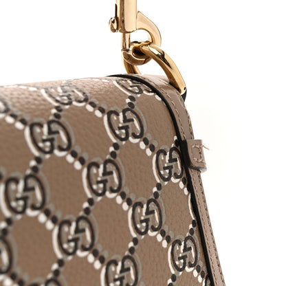Gucci GG Shadow Monogram Small Luce Shoulder Bag Beige Beige 11 of 11
