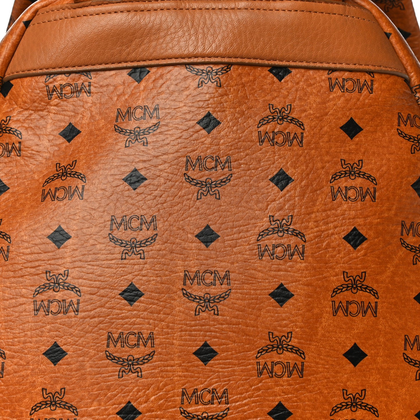 Visetos Studded Medium Stark M Backpack Cognac