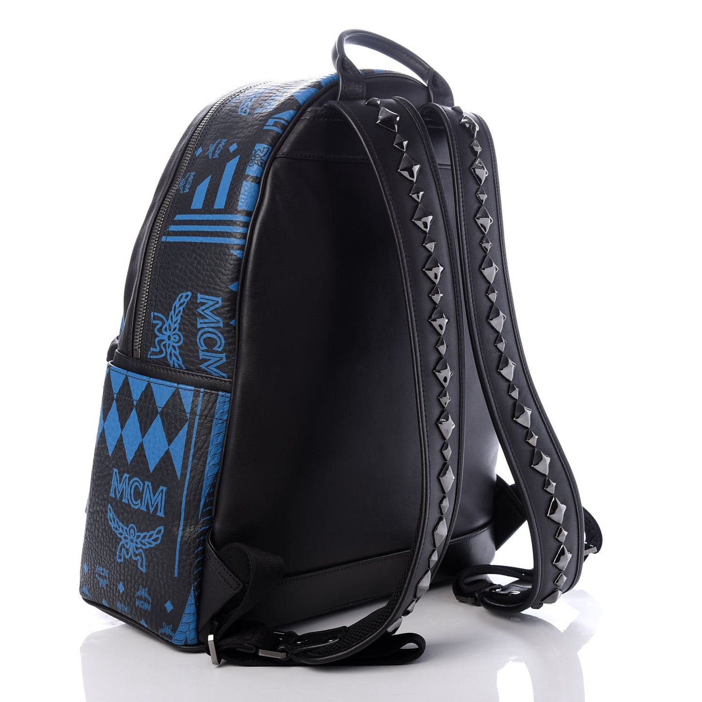 Visetos Baroque Print Medium Stark Backpack Munich Blue