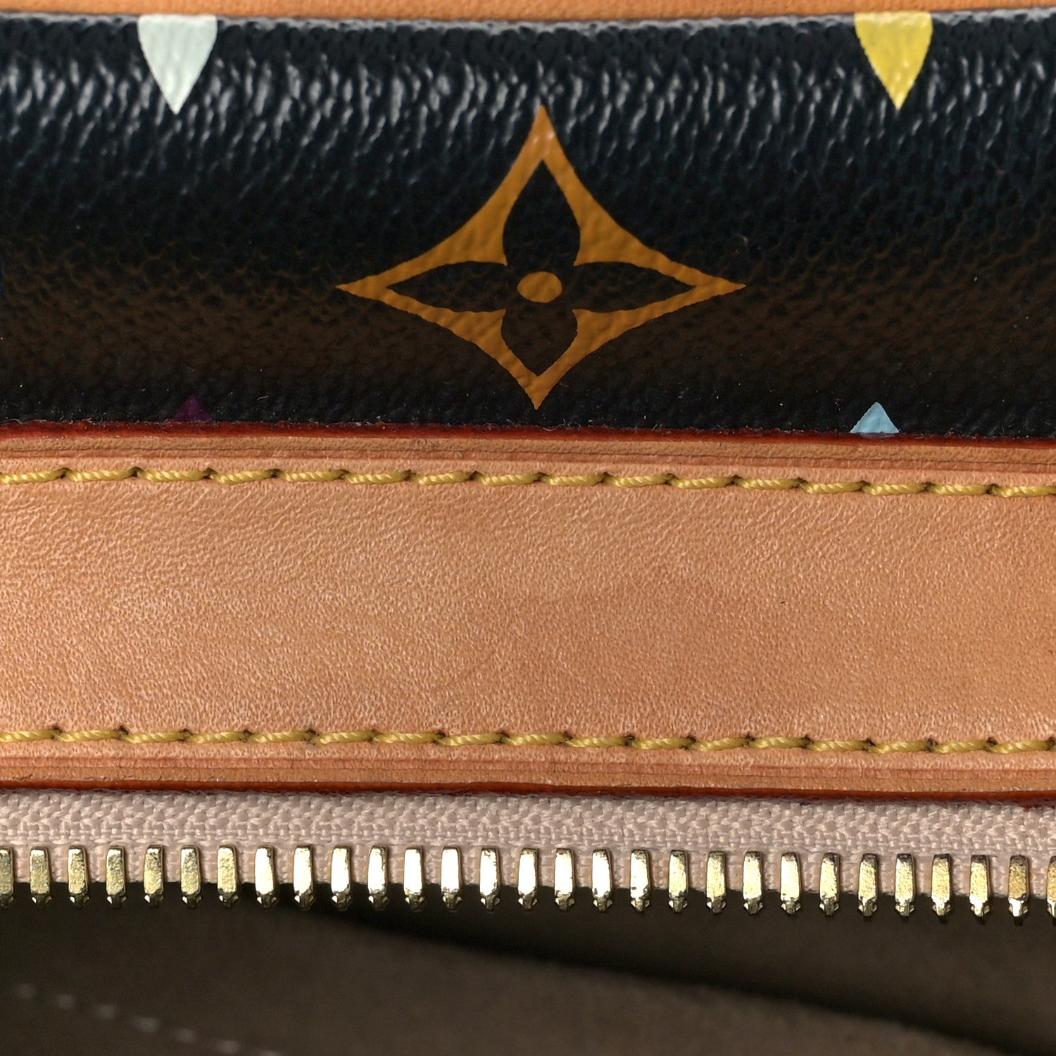 Louis Vuitton Monogram Multicolor Claudia Black 10 of 11