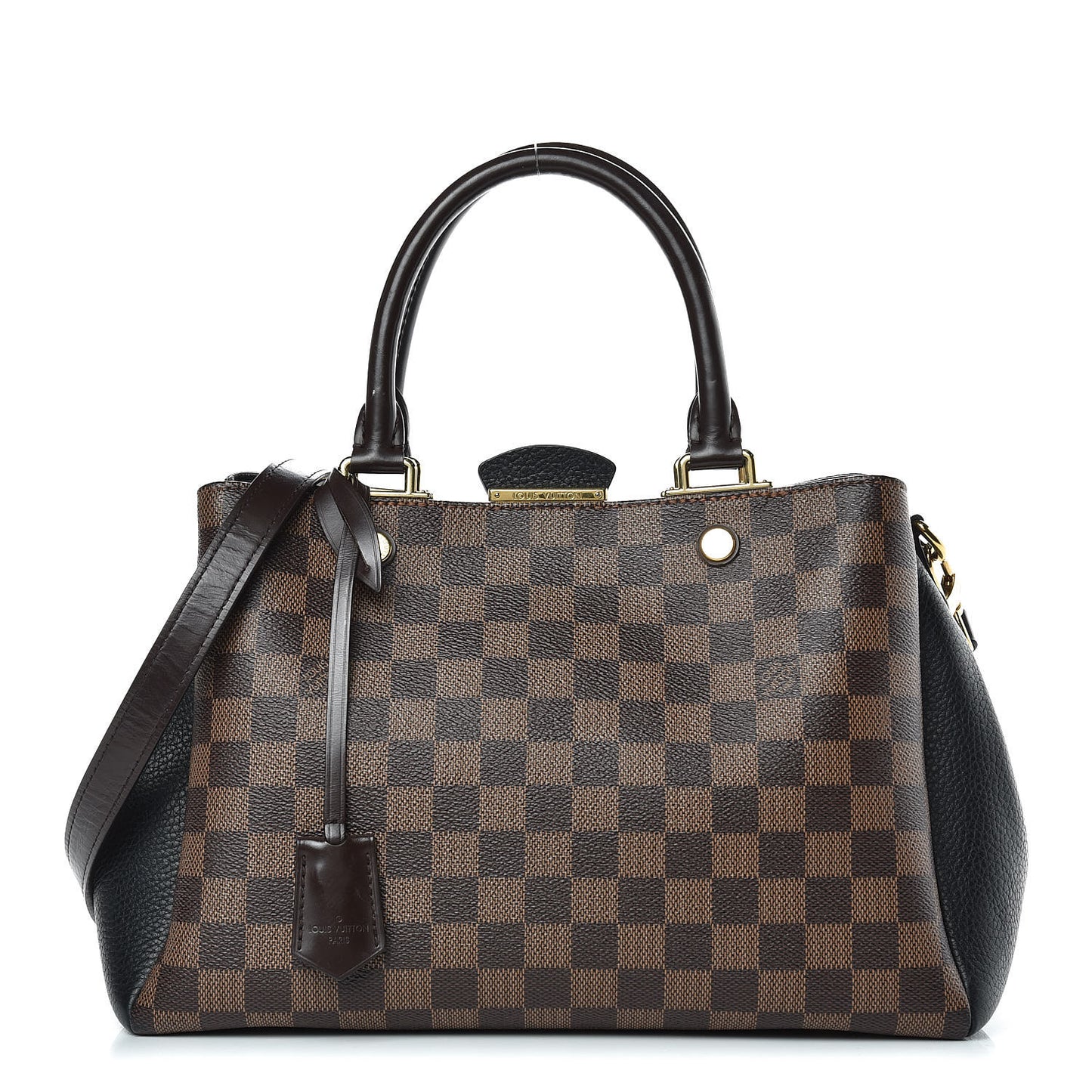 Damier Ebene Cuir Taurillon Brittany Black