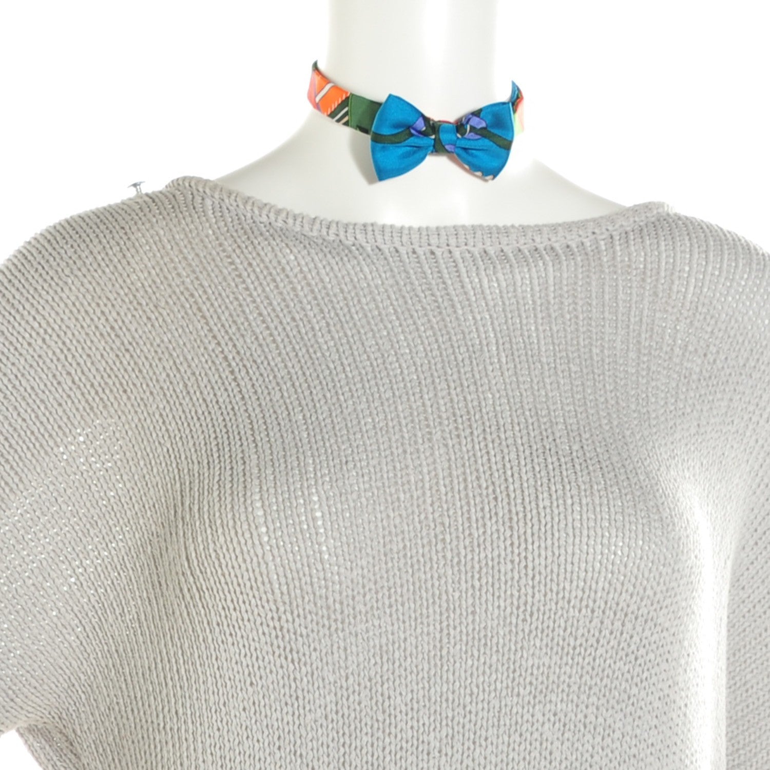 Hermes Silk Twill Flots, Fleurs Et Frontaux Mini Bow Tie 2 of 8