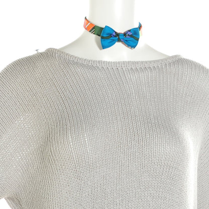Hermes Silk Twill Flots, Fleurs Et Frontaux Mini Bow Tie 2 of 8