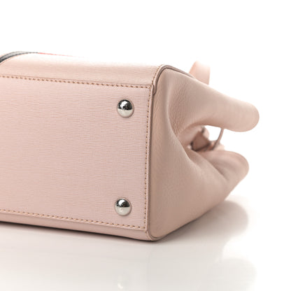 Fendi Vitello Elite Monster Petite 2Jours Tote Rosa Plaster 10 of 10