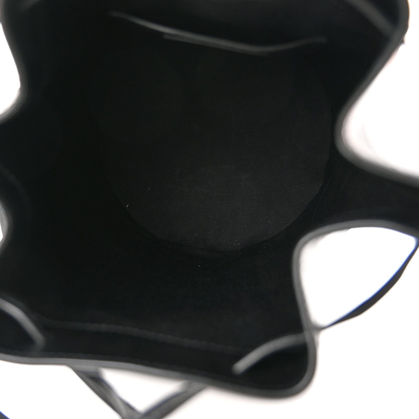 Smooth Calfskin Medium Talitha Bucket Bag Black