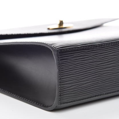 Louis Vuitton Epi Malesherbes Black 7 of 8