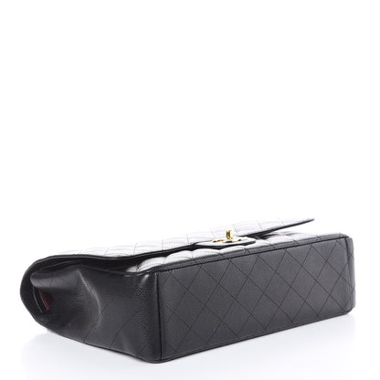 Chanel Caviar Quilted Maxi Double Flap Black 4 of 9