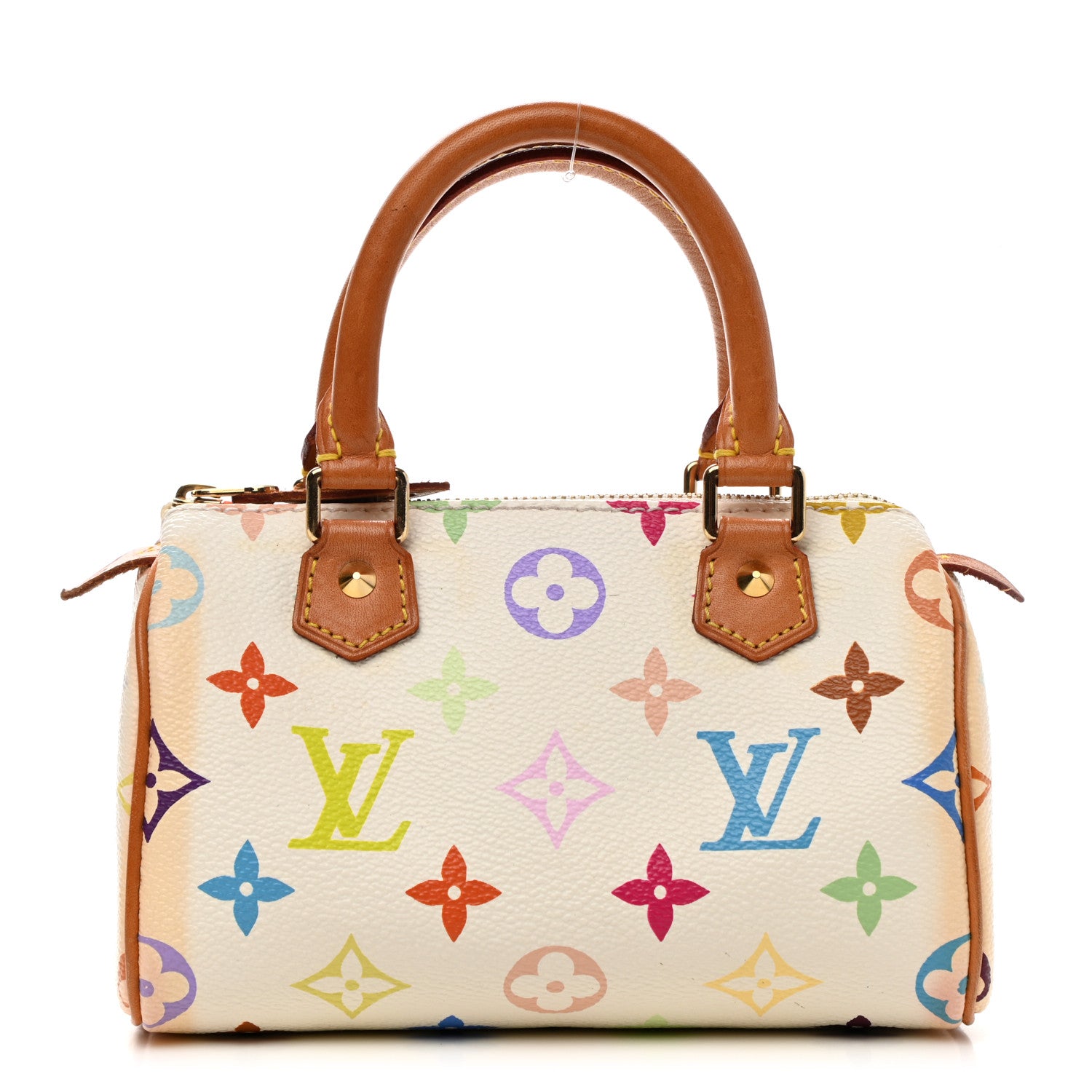 Louis Vuitton Monogram Multicolor Mini Sac HL Speedy White 1 of 9