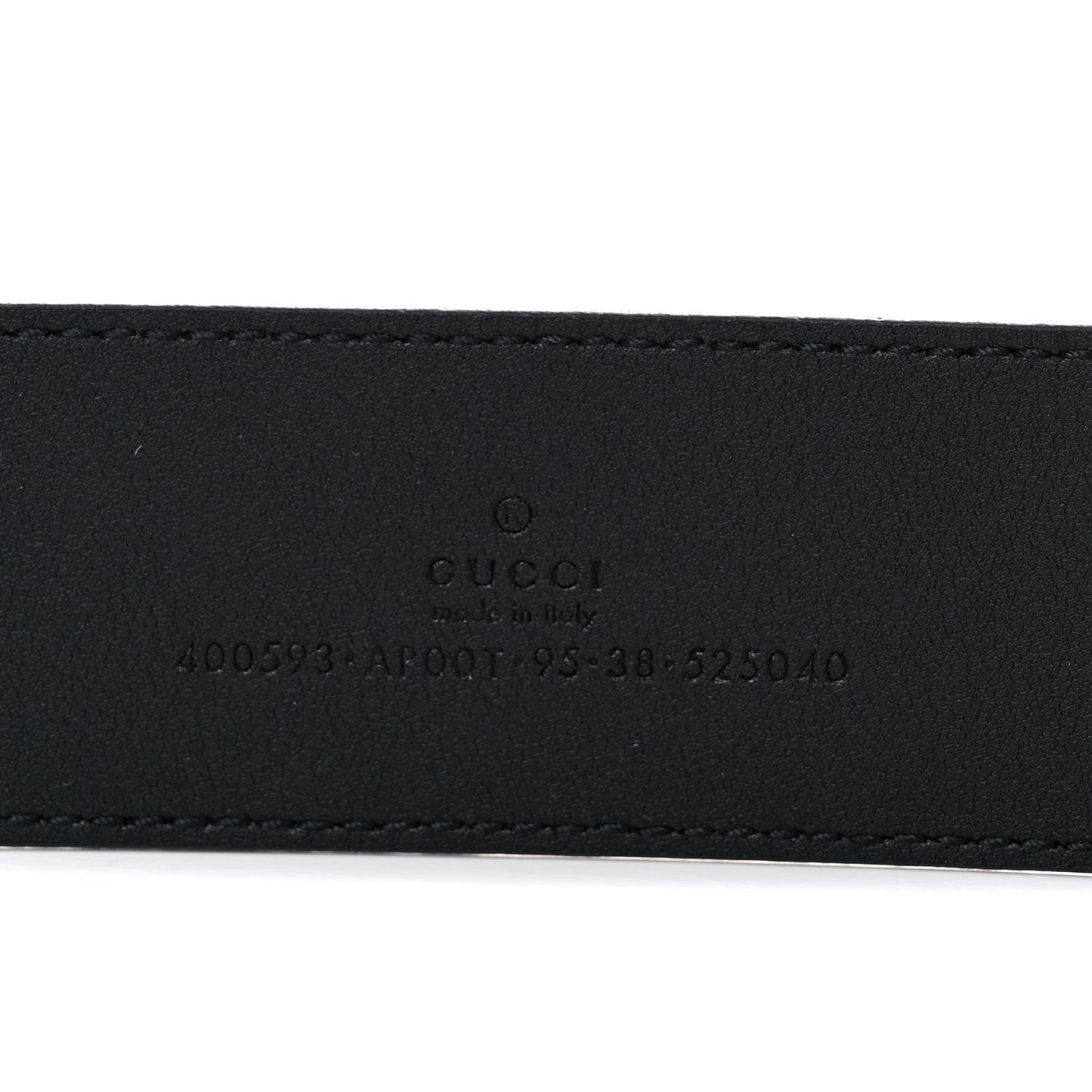 Calfskin Double G 40mm Belt 95 38 Black