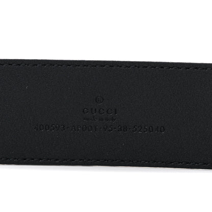 Gucci Calfskin Double G 40mm Belt 95 38 Black 3 of 8