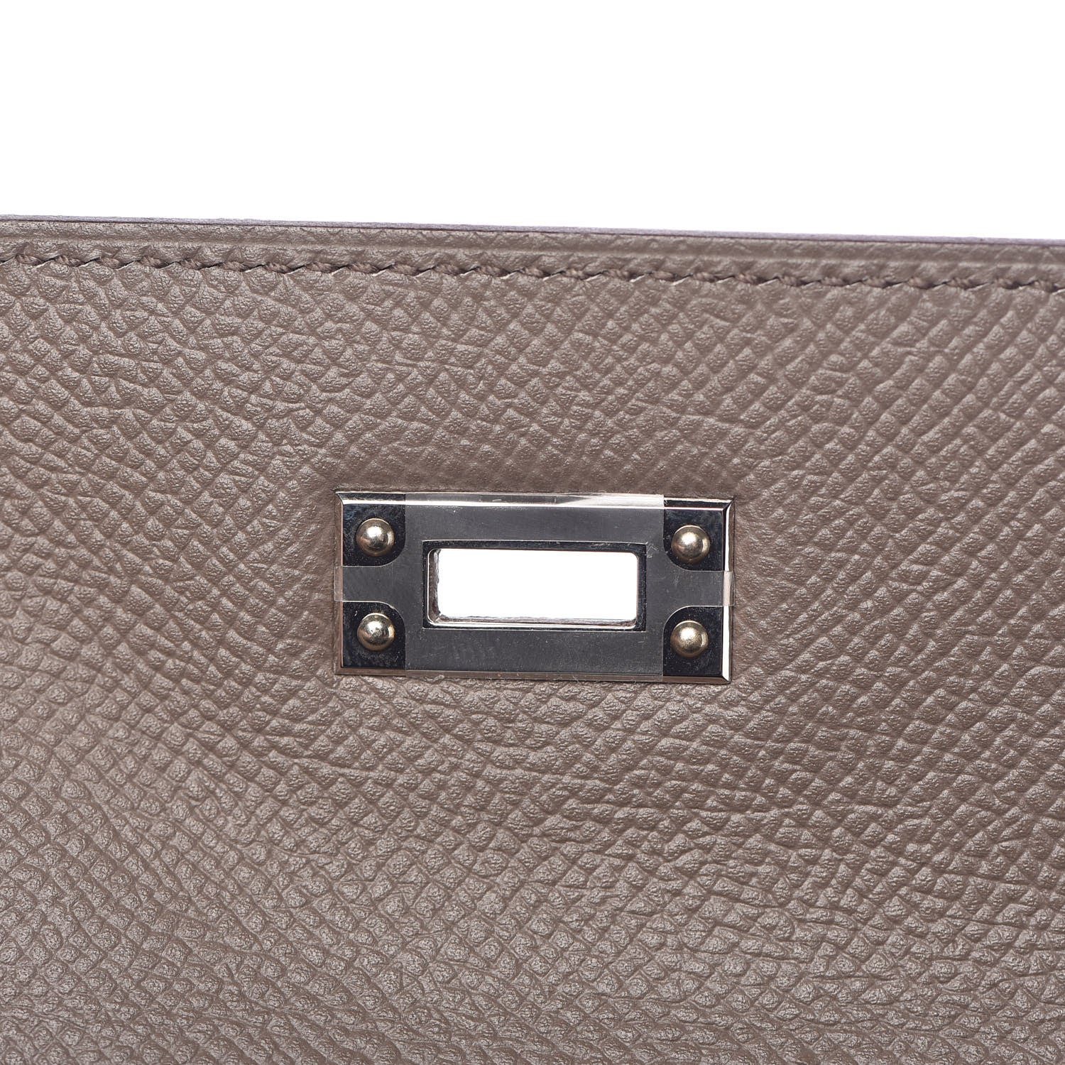 Hermes Epsom Kelly Sellier 25 Etain 24 of 40