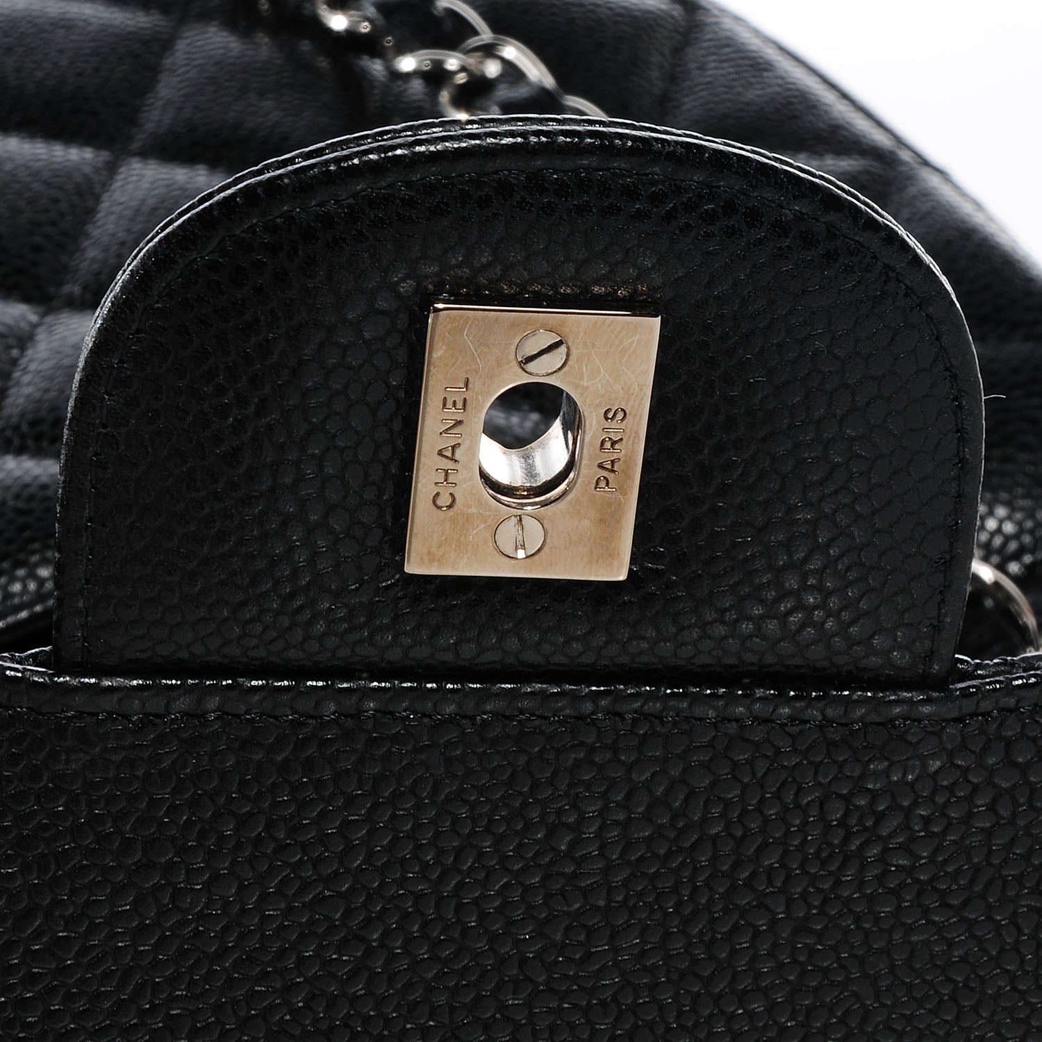 Chanel Caviar Maxi Single Flap Black 6 of 9