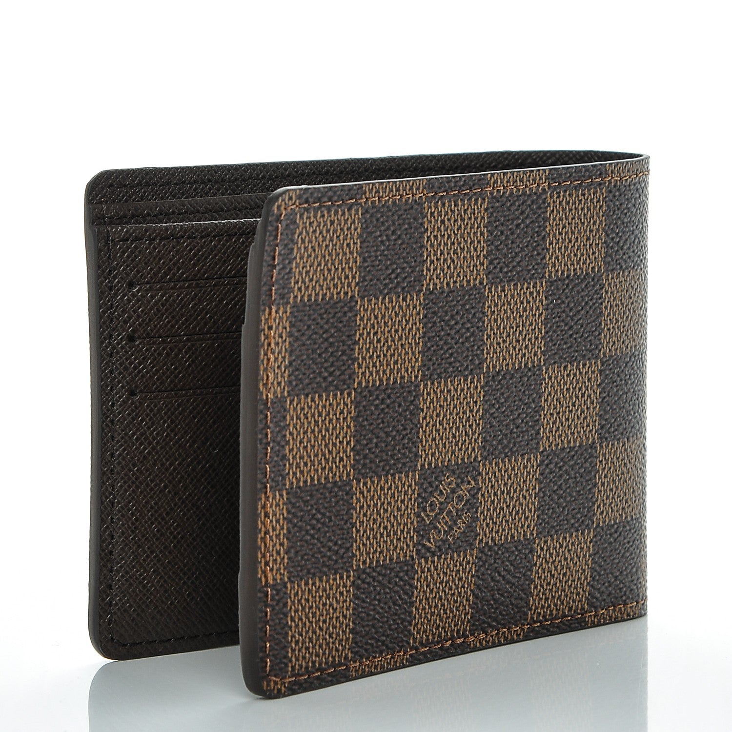 Louis Vuitton Damier Ebene Multiple Wallet 3 of 6