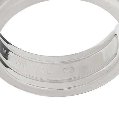 Cartier 18K White Gold 6.5mm C De Cartier Ring 50 5.5 4 of 6