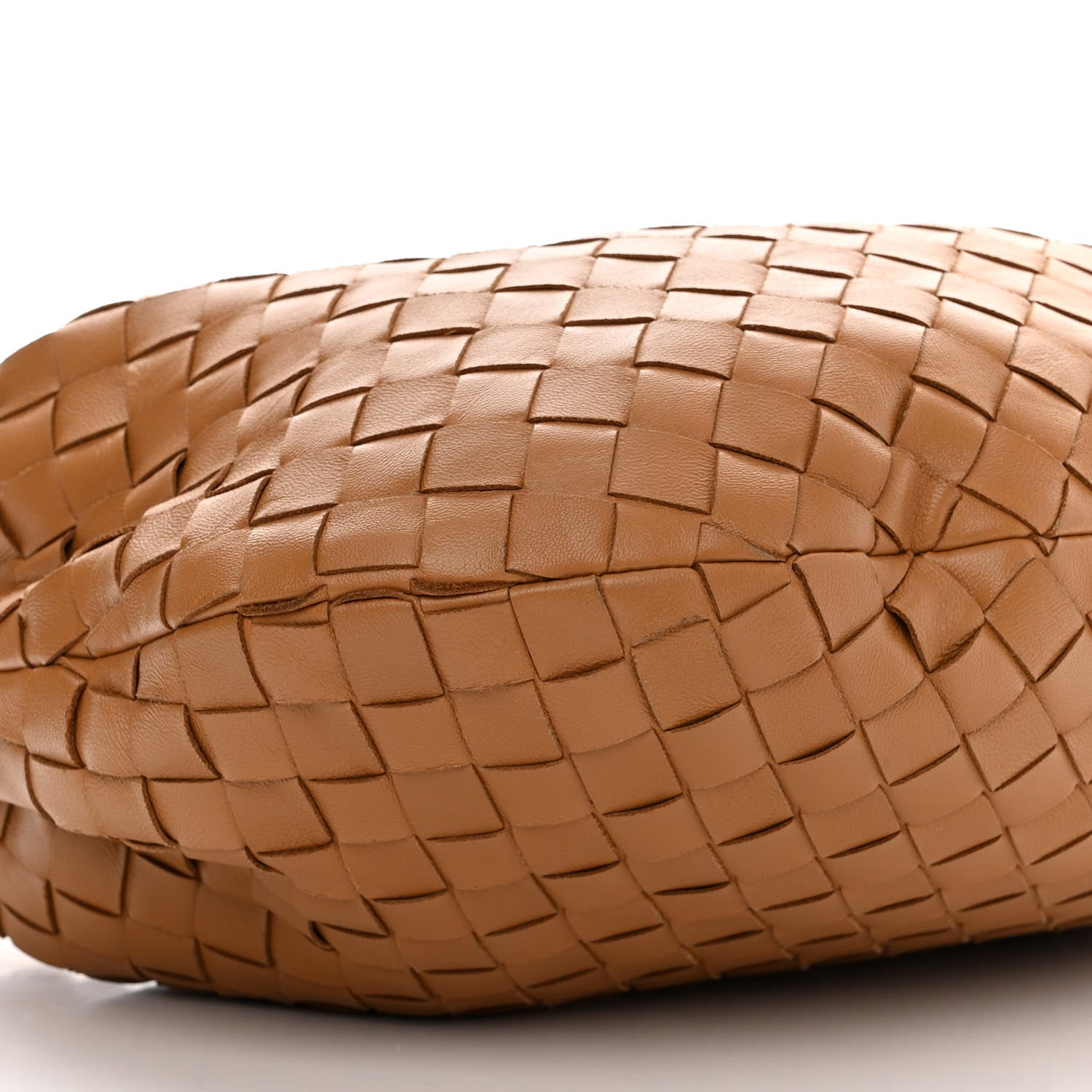 Bottega Veneta Nappa Intrecciato Teen Jodie Hobo Caramel 10 of 12
