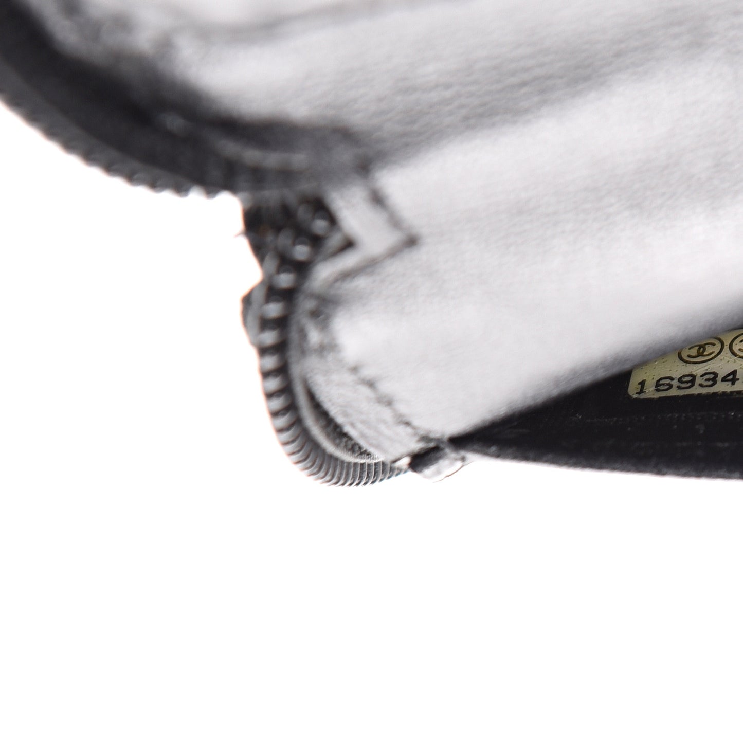 Caviar Large Timeless CC Zip Around Organizer Wallet Black