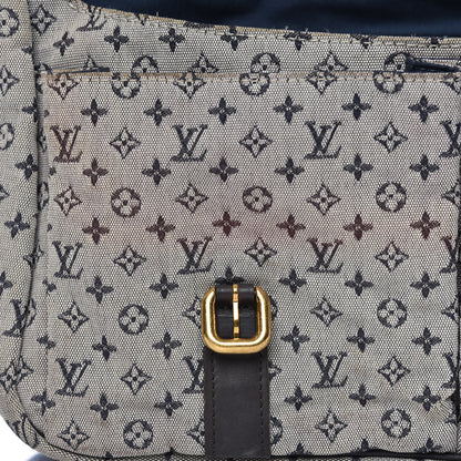 Louis Vuitton Mini Lin Sac a Langer Diaper Bag Blue 12 of 20