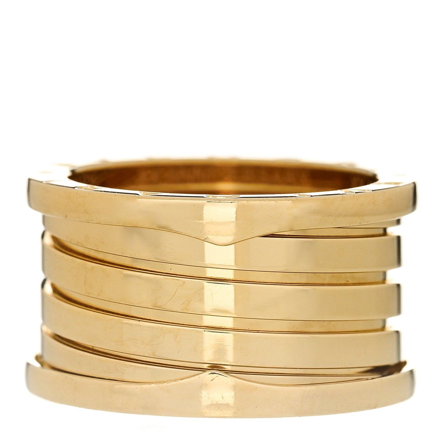 18K Yellow Gold B.Zero1 Five-Band Anniversary Ring 58 8.25