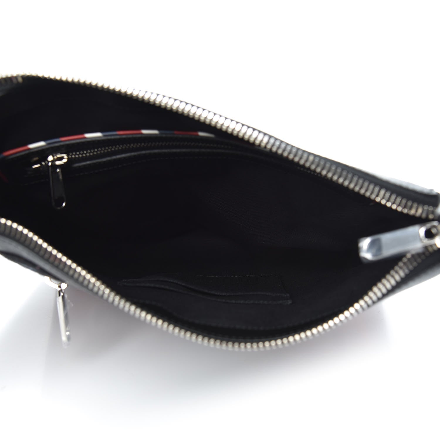 Gucci GG Supreme Monogram Night Courrier Flat Messenger Bag Black Multicolor 4 of 10