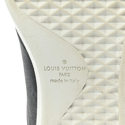Louis Vuitton Calfskin Monogram Eclipse Luxembourg Sneakers 12 Black 6 of 8