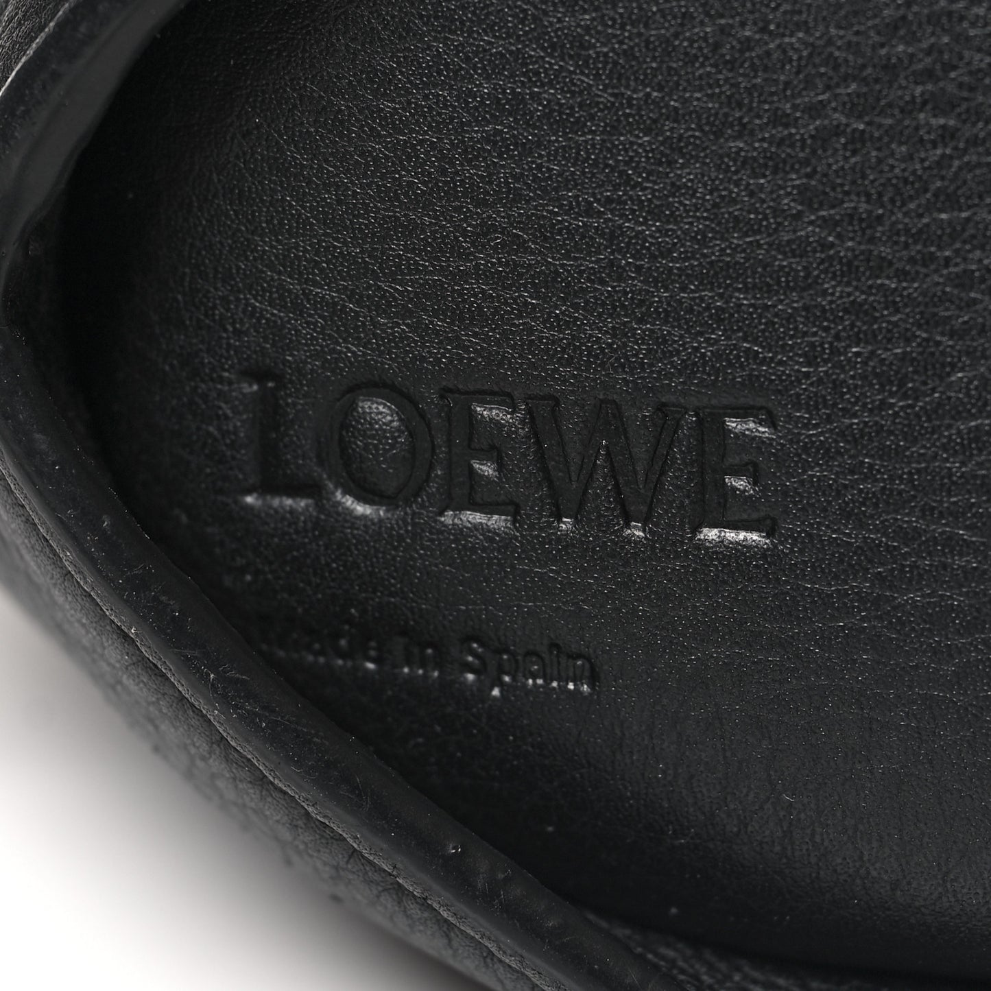 Calfskin Shearling Mini Bunny Crossbody Bag Black White Blue