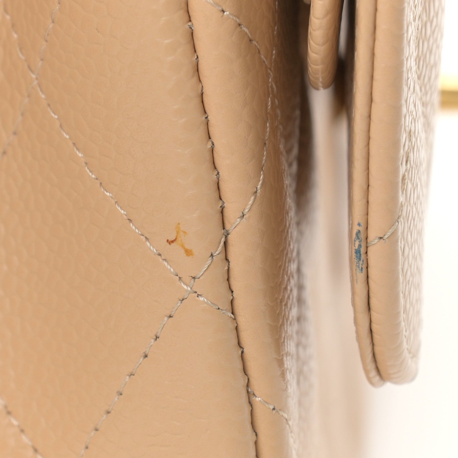 Chanel Caviar Quilted Jumbo Double Flap Beige Clair 13 of 13