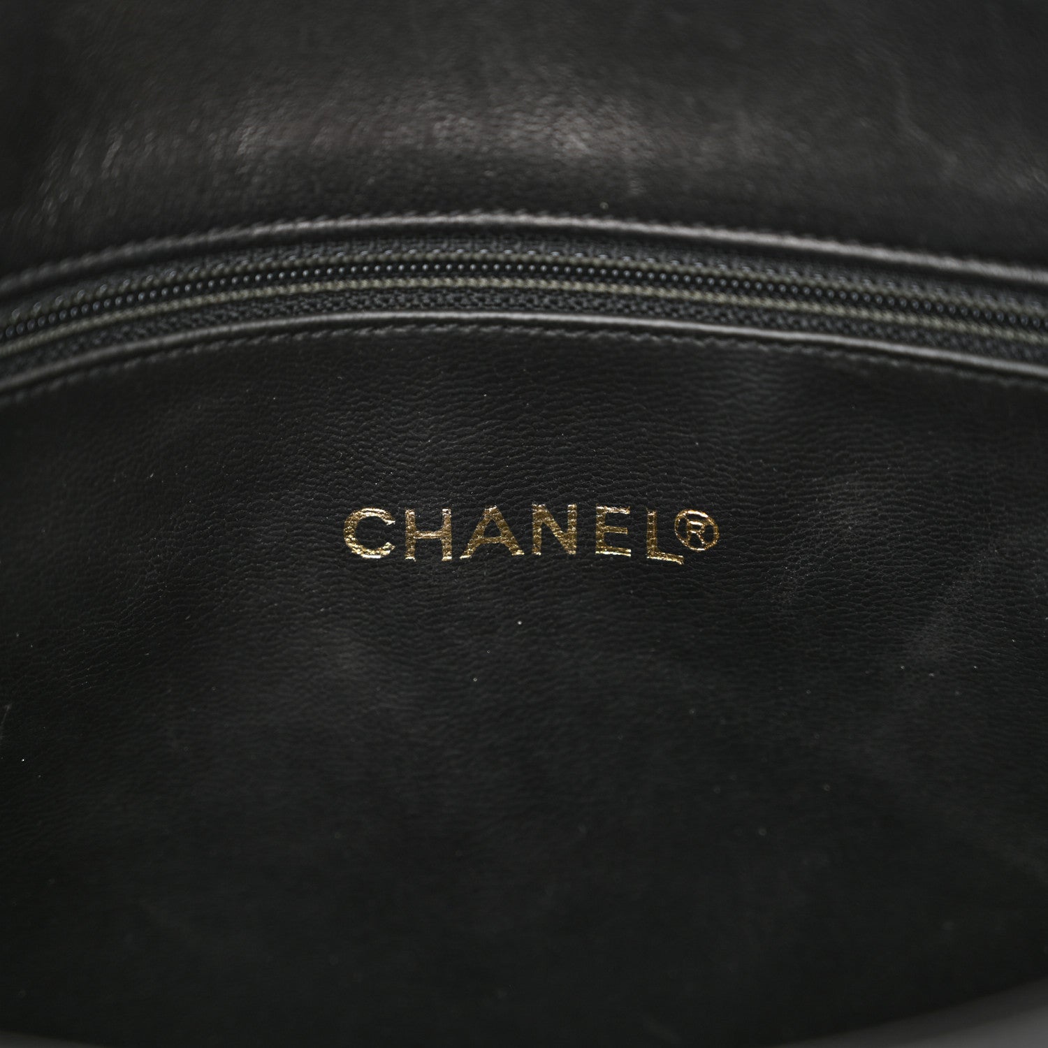 Chanel Lambskin Studded CC Tote Black 6 of 12