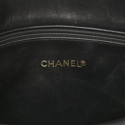 Chanel Lambskin Studded CC Tote Black 6 of 12
