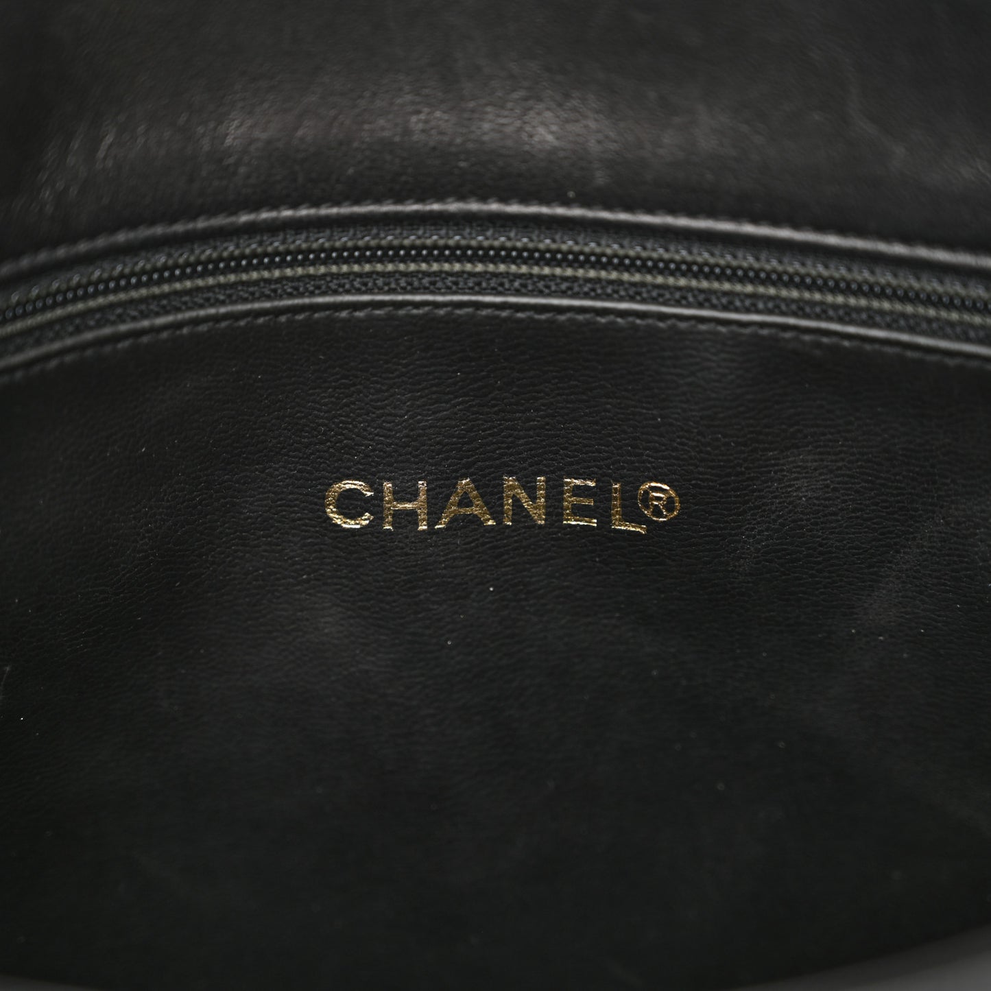 Lambskin Studded CC Tote Black