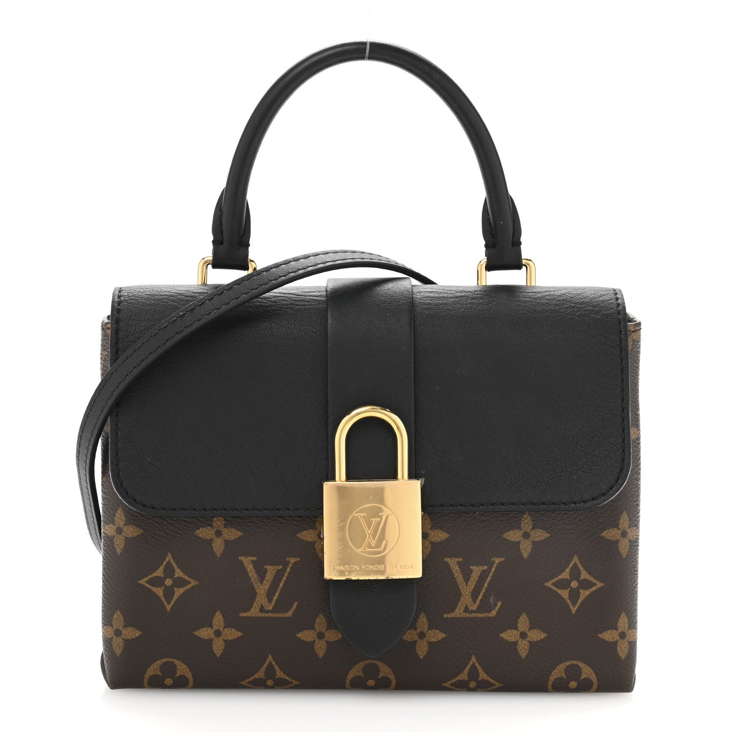 Louis Vuitton Monogram Locky BB Black 1 of 13