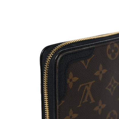 Louis Vuitton Monogram Macassar Zippy XL Wallet 9 of 10