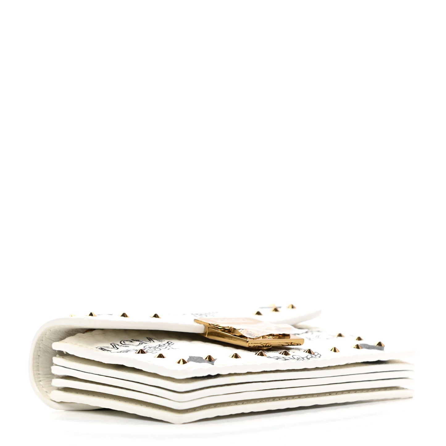 Visetos Mini Accordion Card Wallet White