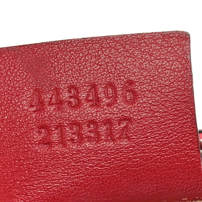 Gucci Calfskin Matelasse Medium GG Marmont Shoulder Bag Hibiscus Red 7 of 10