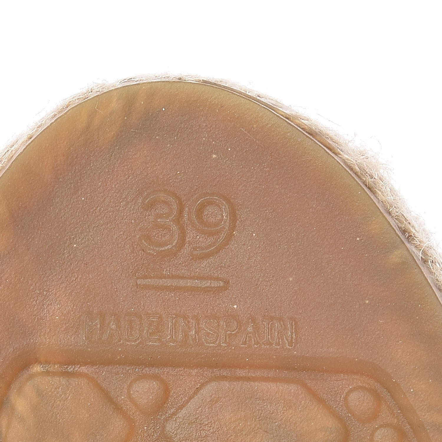 Chanel Lambskin Camellia CC Espadrilles 39 Beige Black 8 of 11