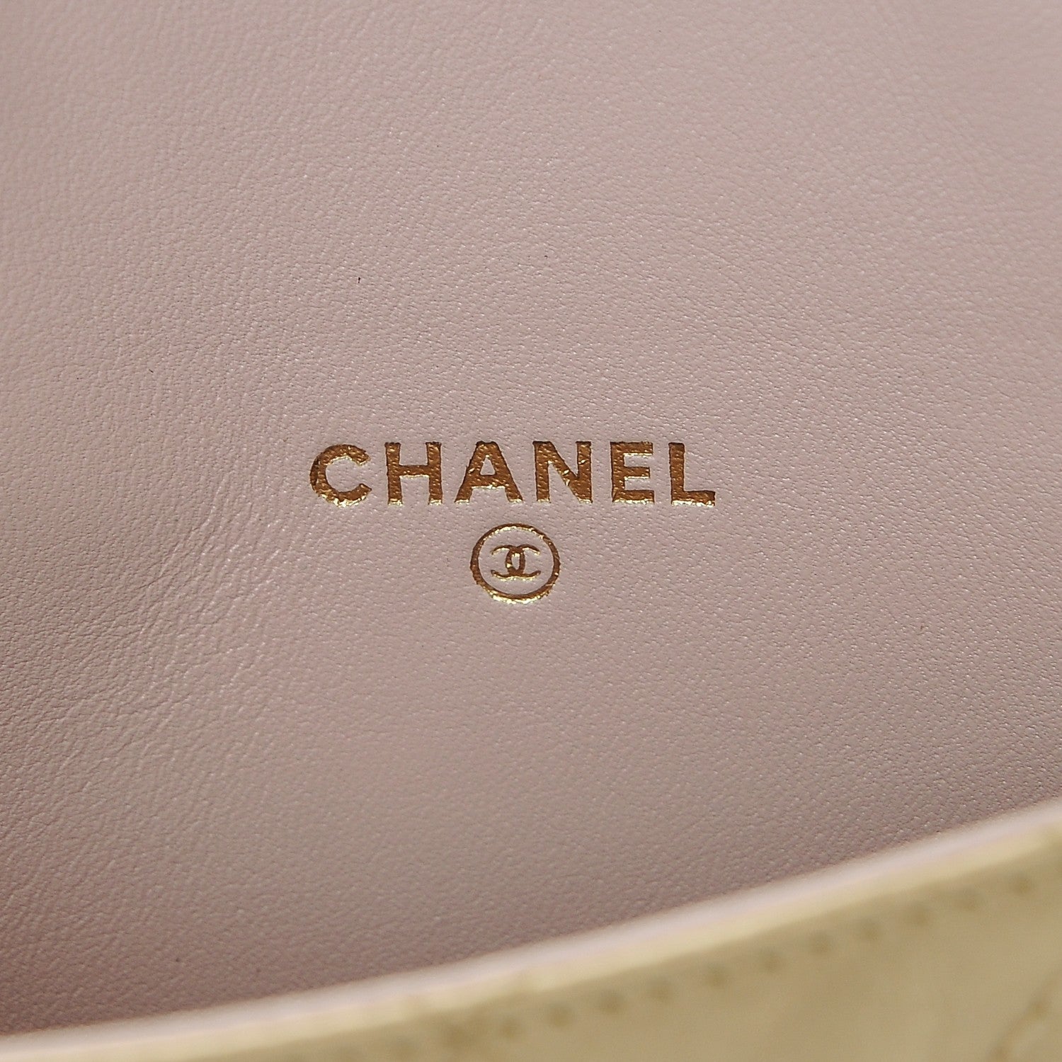 Chanel Metallic Calfskin Brilliant iPad Case Gold 6 of 8