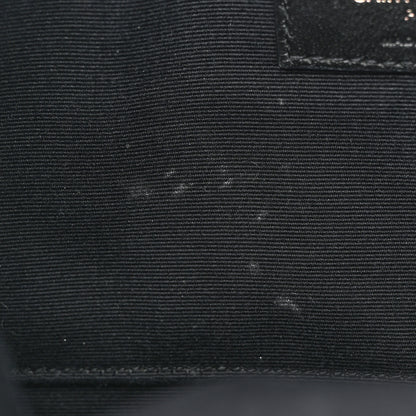 Saint Laurent Calfskin Matelasse Monogram Lou Camera Bag Black 13 of 14