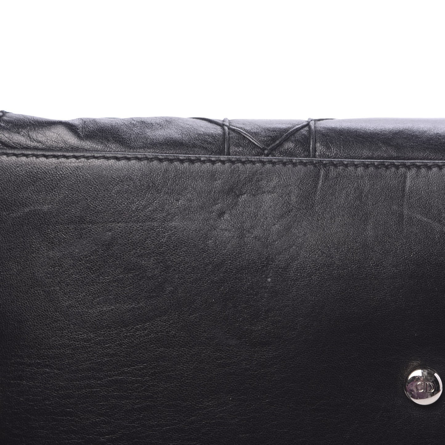 Lambskin Cannage Large Granville Tote Black