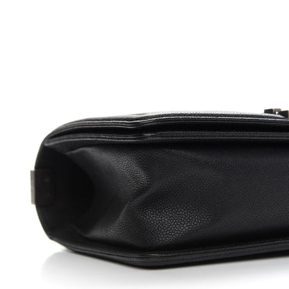 Chanel Caviar Quilted Medium Boy Flap Black 10 of 11
