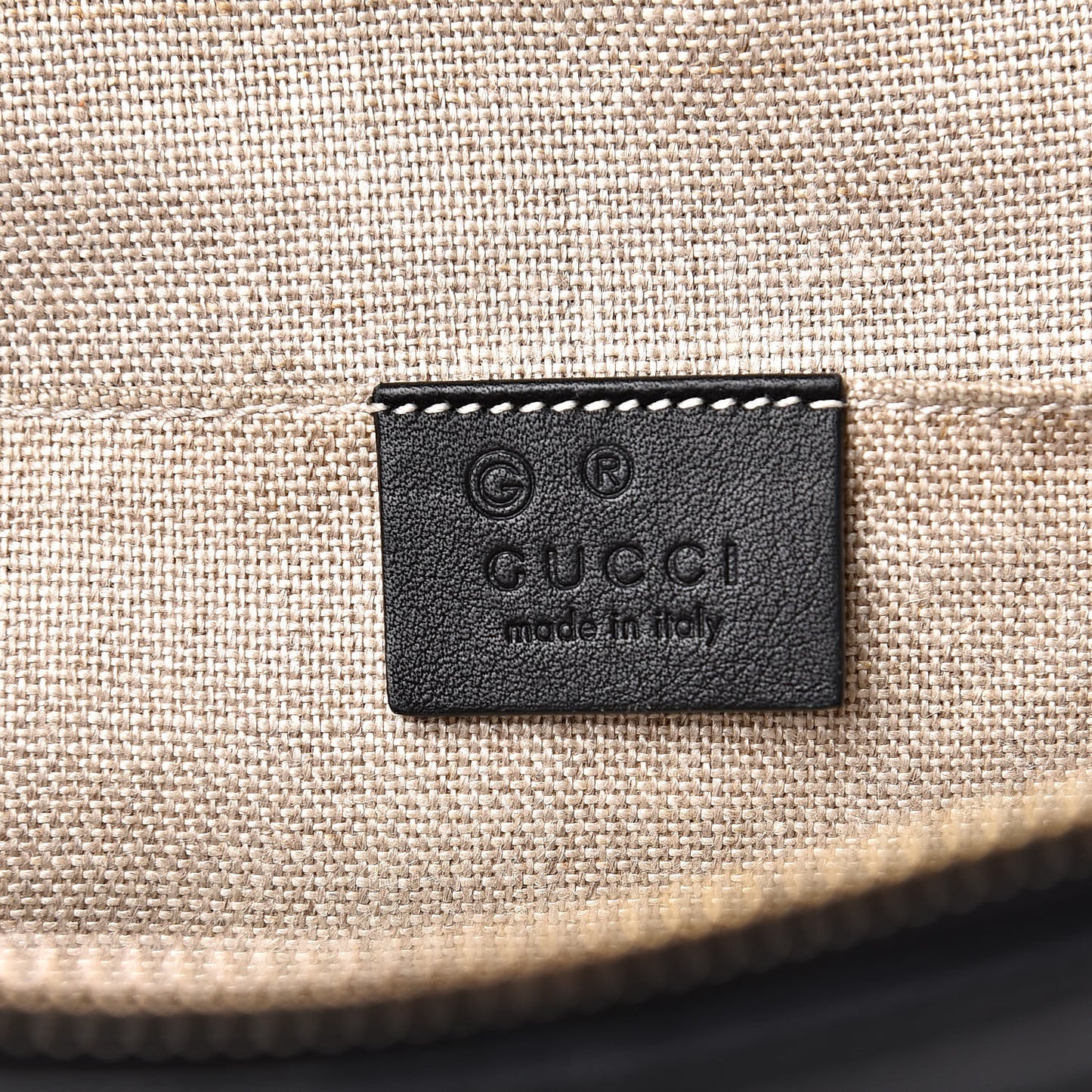 Microguccissima Mini Dome Bag Black