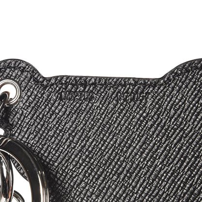 Louis Vuitton Calfskin Peace Out Bag Charm Key Holder 4 of 4