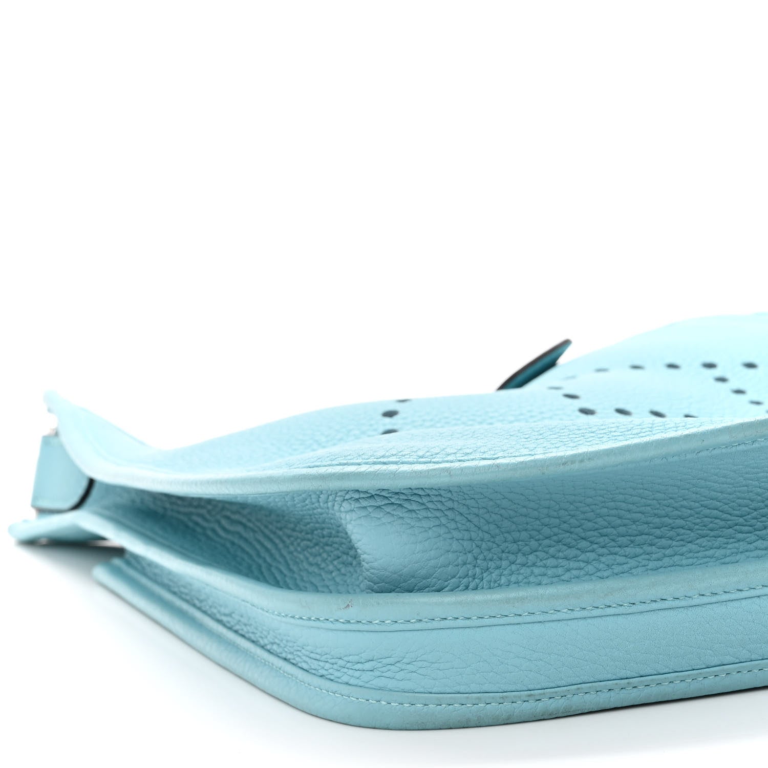 Hermes Taurillon Clemence Evelyne III PM Bleu Atoll 9 of 13