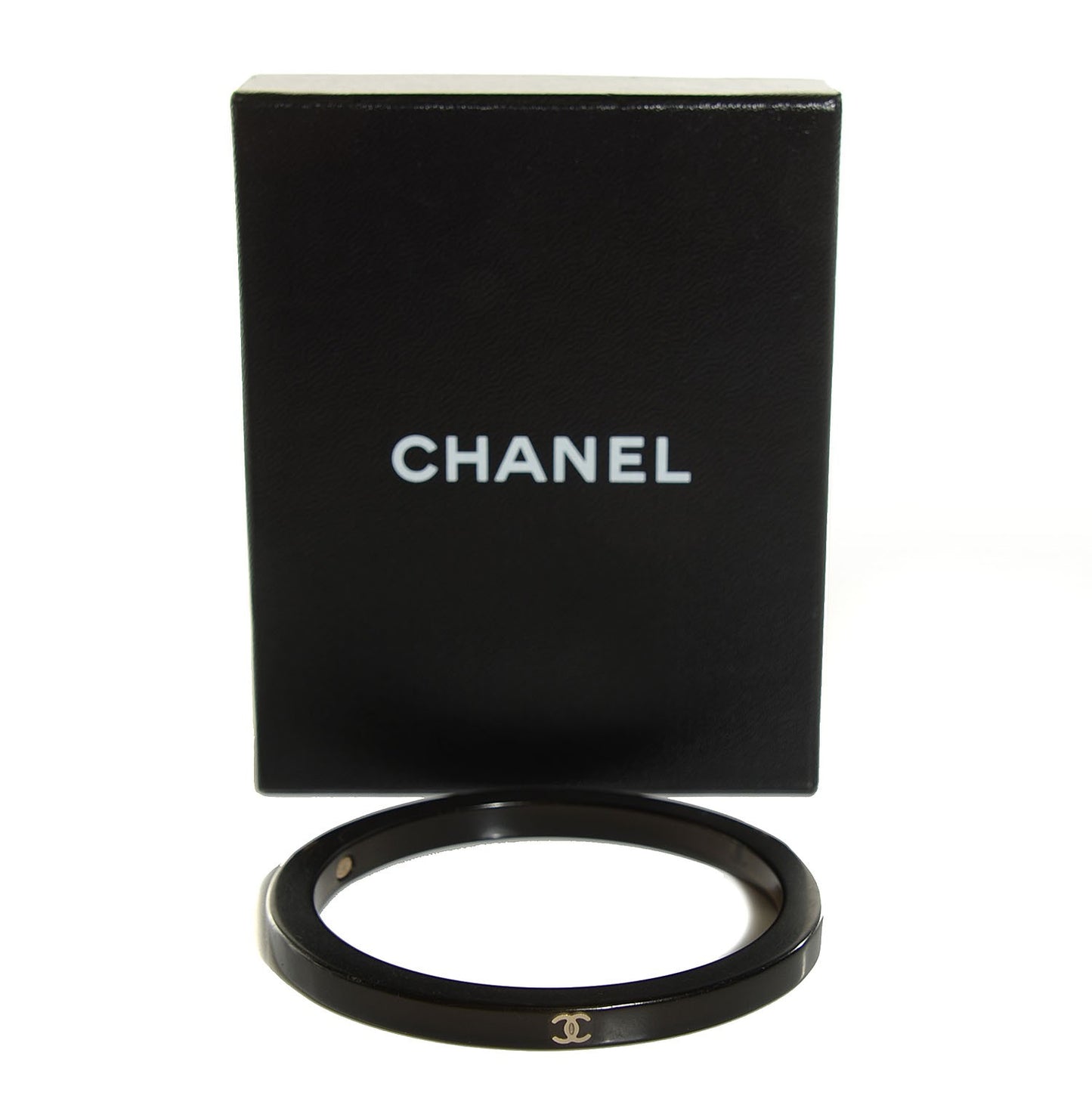 Resin CC Bangle Black