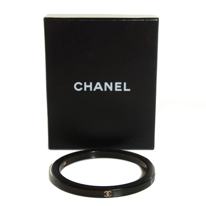 Chanel Resin CC Bangle Black 4 of 6