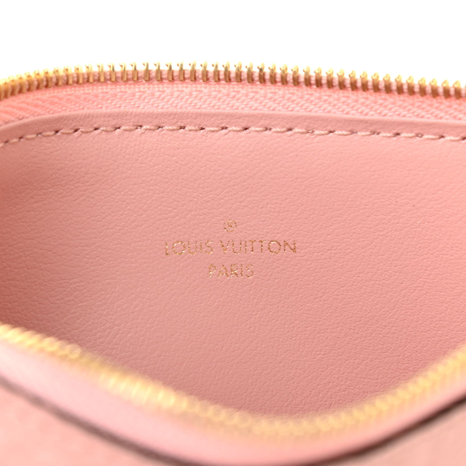 Louis Vuitton Empreinte Felicie Chain Wallet Zippered Insert Rose Poudre 6 of 6
