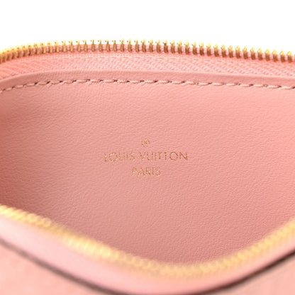 Louis Vuitton Empreinte Felicie Chain Wallet Zippered Insert Rose Poudre 6 of 6
