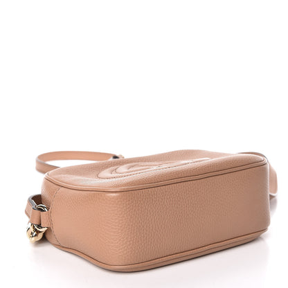 Gucci Pebbled Calfskin Small Soho Disco Bag Camelia 4 of 11