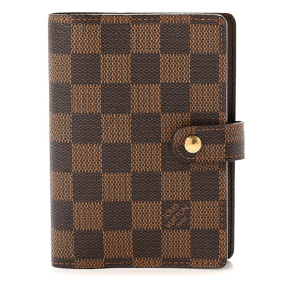 Louis Vuitton Damier Ebene Small Ring Agenda Cover 1 of 7