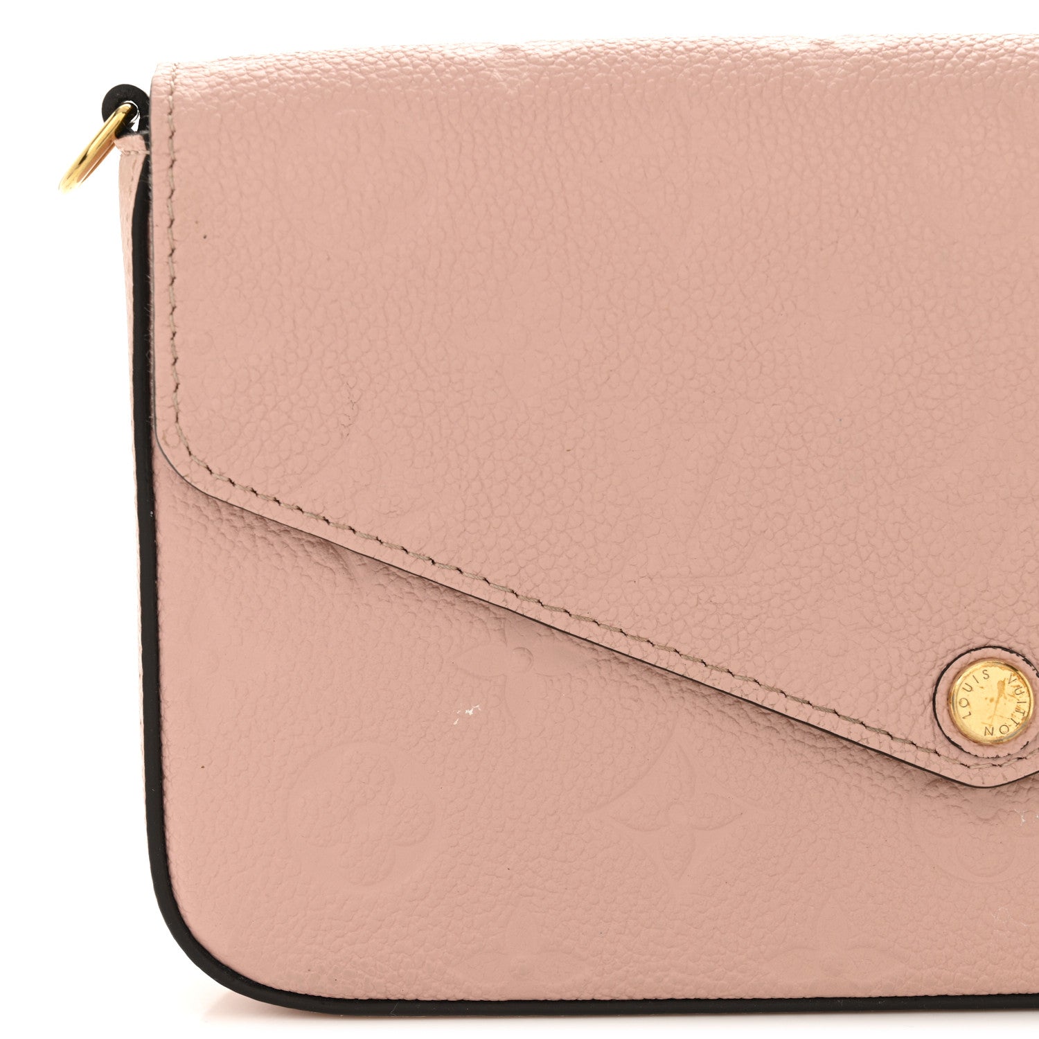 Louis Vuitton Empreinte Pochette Felicie Chain Wallet Rose Poudre 15 of 15